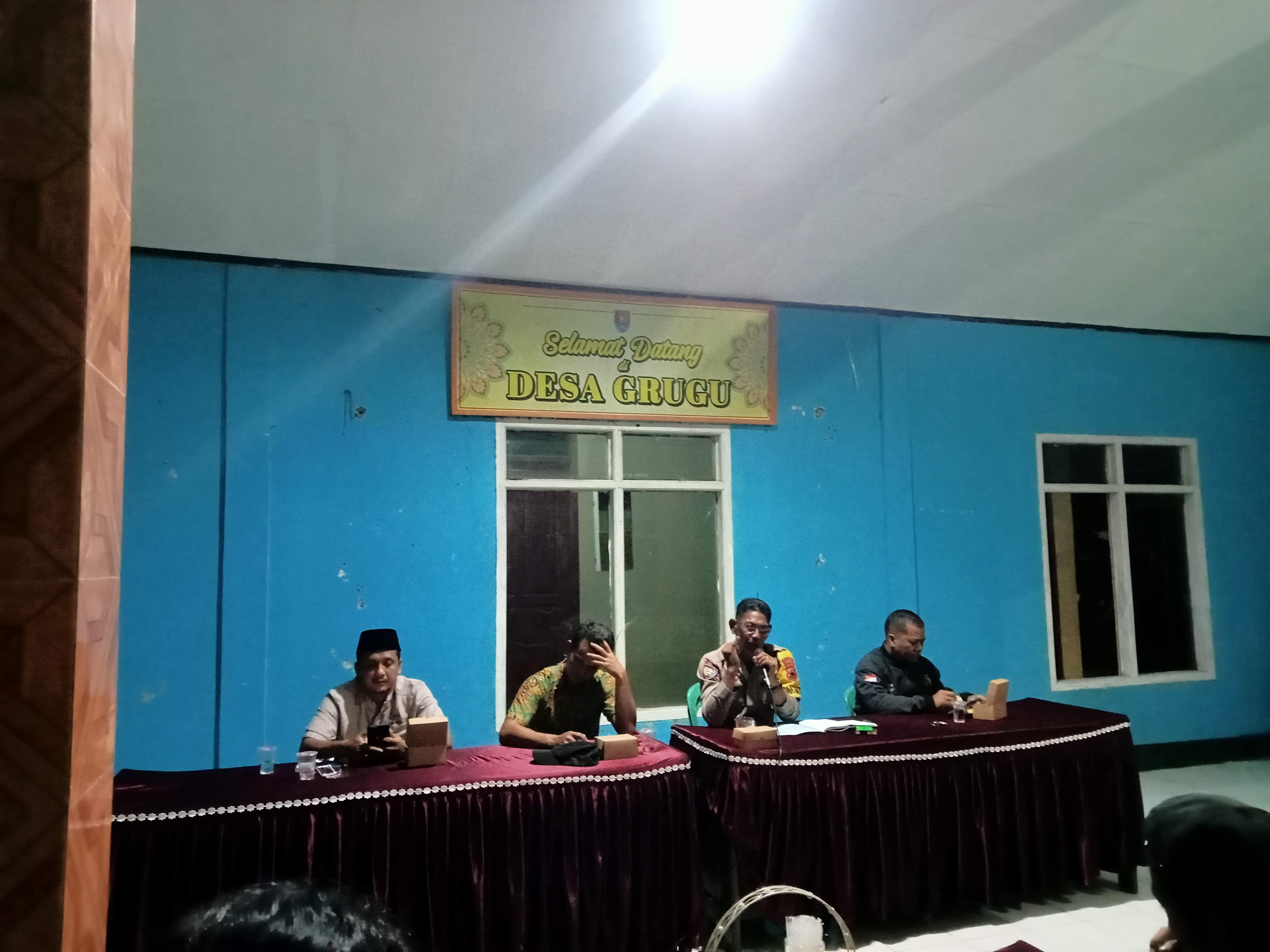 PELATIHAN KELEMBAGAAN KARANG TARUNA dengan tema jaga desa jaga kita