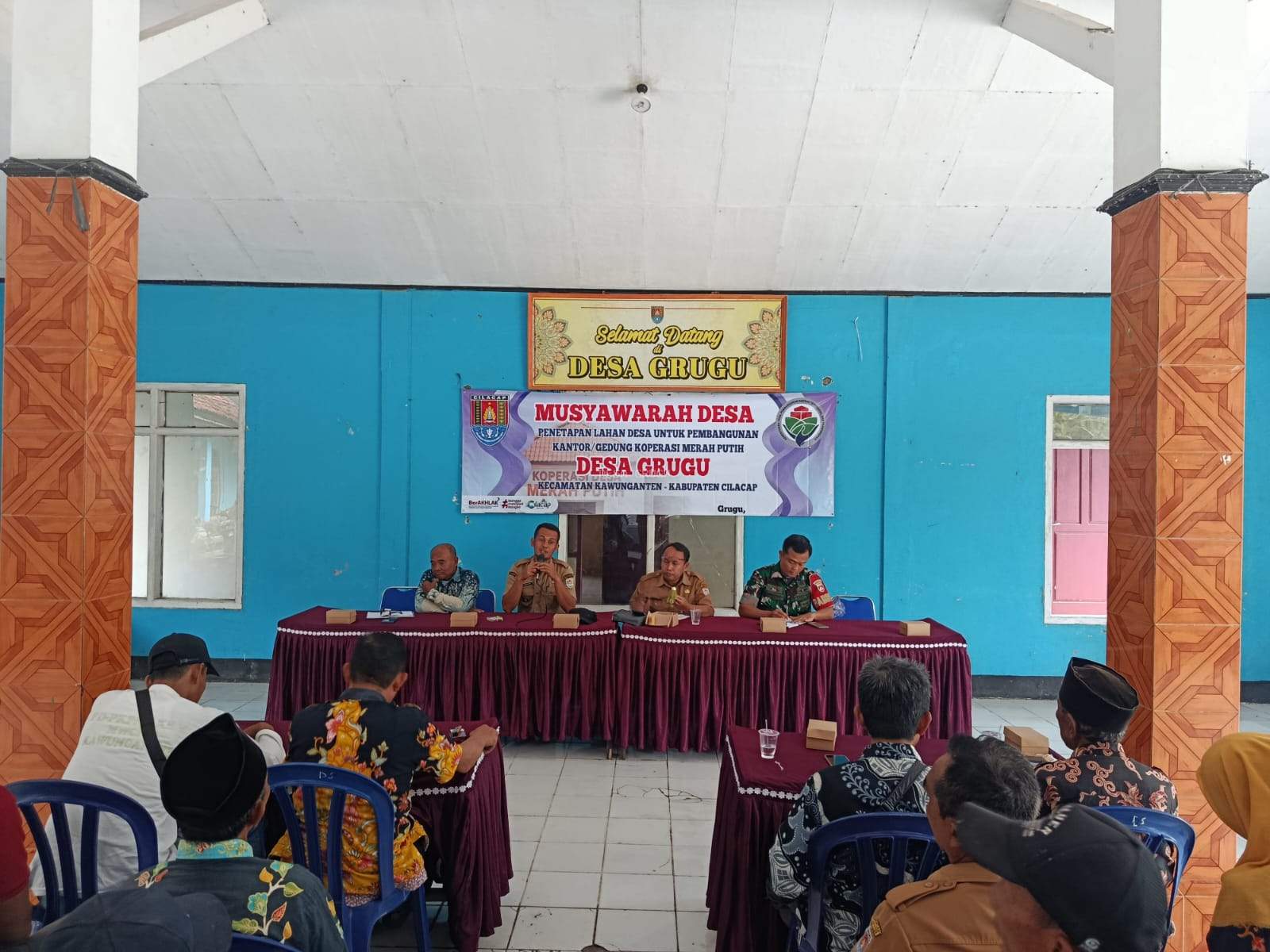 MUSDES PENETAPAN LAHAN UNTUK PEMBANGUNAN KDMP